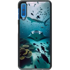 Samsung Galaxy A7 Case Hülle - Manta Lagune Reinigung