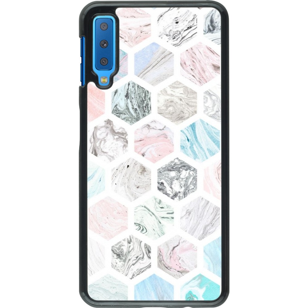 Samsung Galaxy A7 Case Hülle - Marble Everything