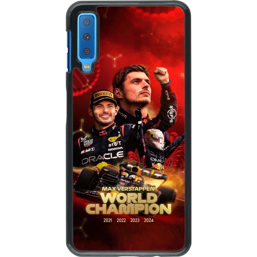 Samsung Galaxy A7 Case Hülle - Max Verstappen Champion 2023