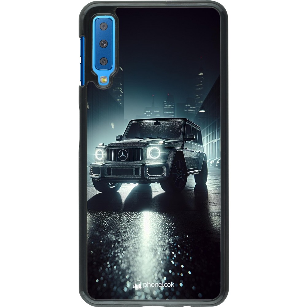 Samsung Galaxy A7 Case Hülle - Mercedes G AMG Nacht
