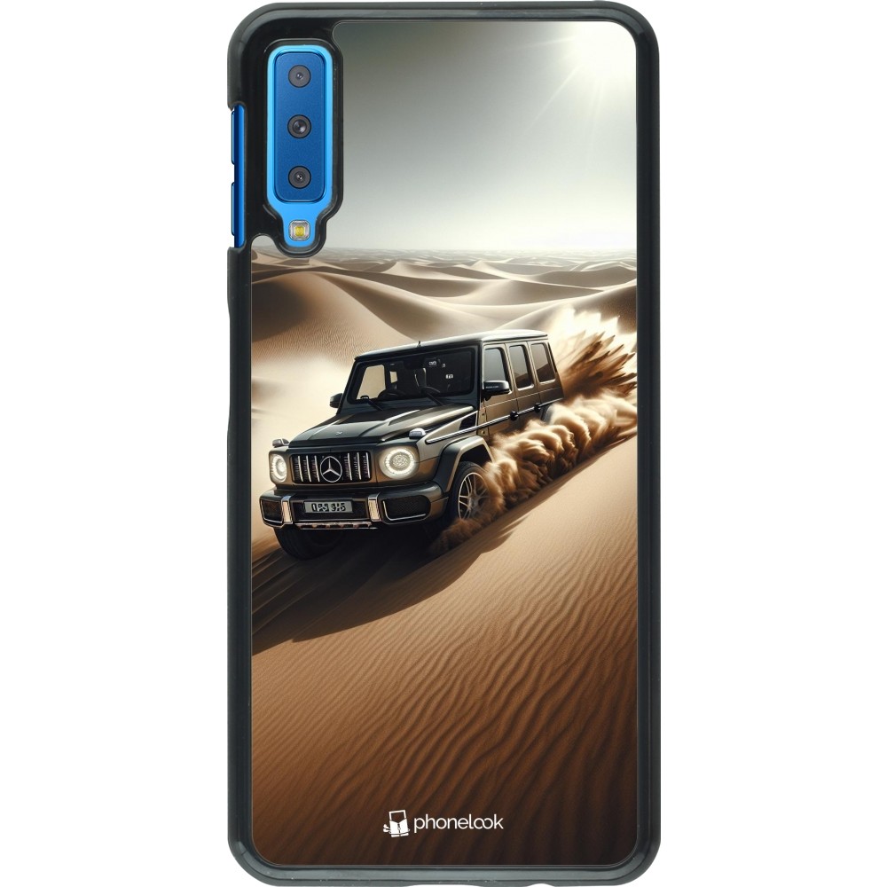 Samsung Galaxy A7 Case Hülle - Mercedes G Drift Wueste