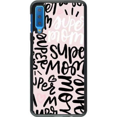 Samsung Galaxy A7 Case Hülle - Mom 2024 Super mom