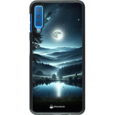 Samsung Galaxy A7 Case Hülle - Ansicht des Nachthimmels