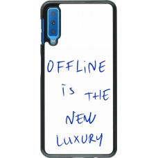 Samsung Galaxy A7 Case Hülle - Offline is the new luxury