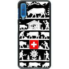 Samsung Galaxy A7 Case Hülle - Poya Schweiz 1 schwarz
