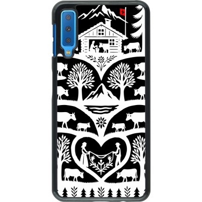 Samsung Galaxy A7 Case Hülle - Poya Schweiz 2 schwarz