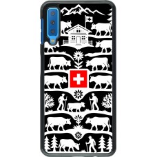 Samsung Galaxy A7 Case Hülle - Poya Schweiz 3 schwarz