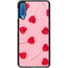 Samsung Galaxy A7 Case Hülle - Saint Valentines Day 26 Lollipop