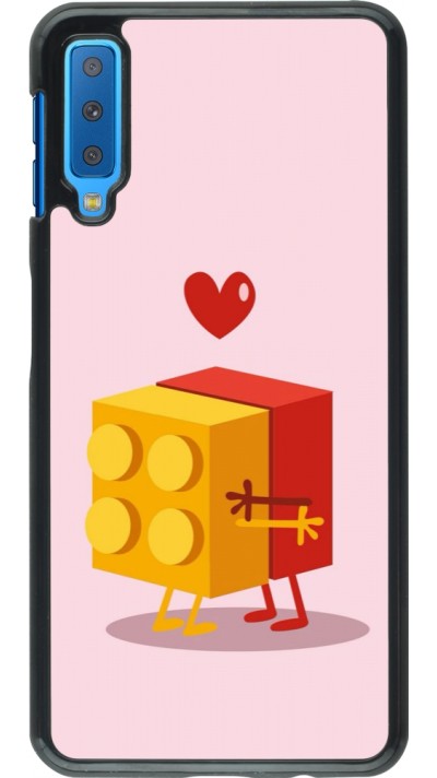 Samsung Galaxy A7 Case Hülle - Saint Valentines Day 26 Puzzle