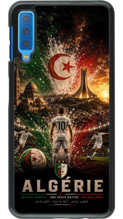 Samsung Galaxy A7 Case Hülle - Fussball Algerien splash 2026