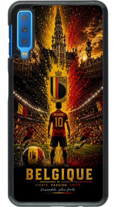 Samsung Galaxy A7 Case Hülle - Fussball Belgien splash 2026