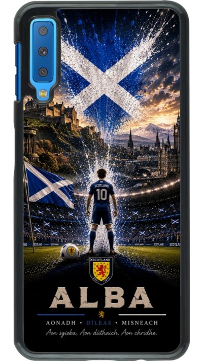 Samsung Galaxy A7 Case Hülle - Fussball Schottland splash 2026