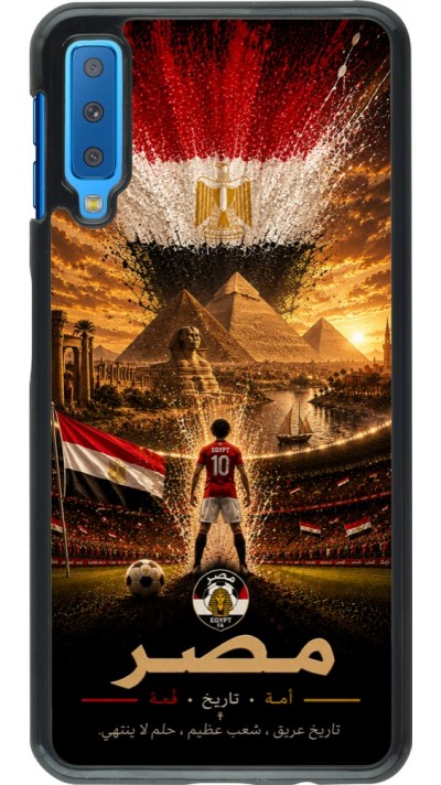 Samsung Galaxy A7 Case Hülle - Fussball Ägypten splash 2026