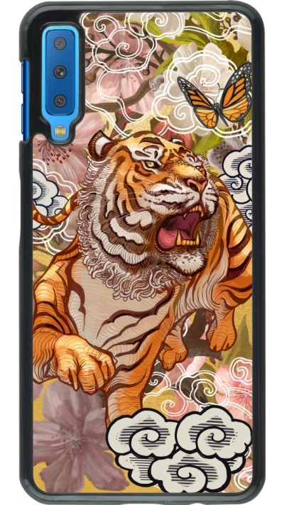 Samsung Galaxy A7 Case Hülle - Spring 23 japanese tiger