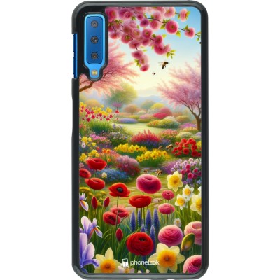 Samsung Galaxy A7 Case Hülle - Frühling 25 Strauß Frühling