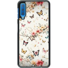Samsung Galaxy A7 Case Hülle - Frühling 25 Leichte Schmetterlinge