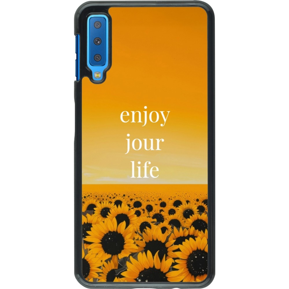 Samsung Galaxy A7 Case Hülle - Summer 2025 Enjoy your life