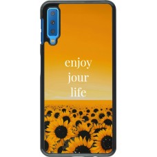 Samsung Galaxy A7 Case Hülle - Summer 2025 Enjoy your life