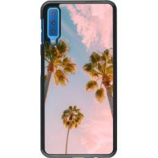 Samsung Galaxy A7 Case Hülle - Summer 2025 Palmiers