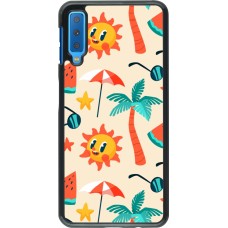 Samsung Galaxy A7 Case Hülle - Summer 2025 Pattern soleil