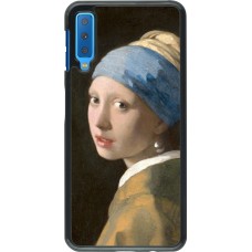 Samsung Galaxy A7 Case Hülle - Kunstbild - Das Mädchen mit dem Perlenohrring - Jan Vermeer