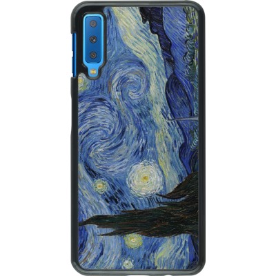 Samsung Galaxy A7 Case Hülle - Kunstbild - Sternennacht - Van Gogh