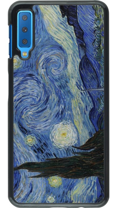 Samsung Galaxy A7 Case Hülle - Kunstbild - Sternennacht - Van Gogh