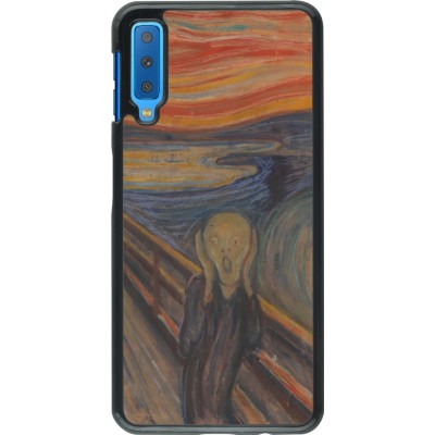 Samsung Galaxy A7 Case Hülle - Kunstbild - Der Schrei - Edvard Munch