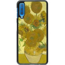 Samsung Galaxy A7 Case Hülle - Kunstbild - Sonnenblumen  - Van Gogh