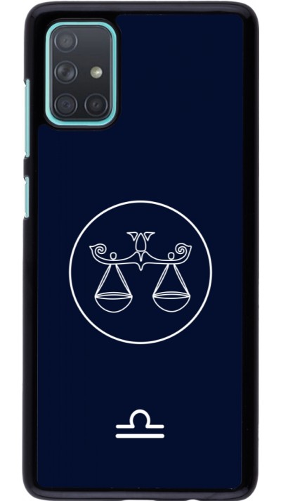 Samsung Galaxy A71 Case Hülle - Astrologie Waage
