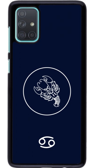 Samsung Galaxy A71 Case Hülle - Astrologie Krebs