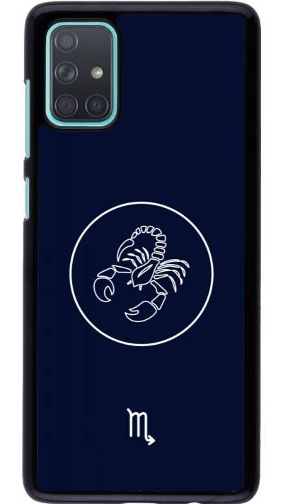 Samsung Galaxy A71 Case Hülle - Astrologie Skorpion
