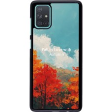 Samsung Galaxy A71 Case Hülle - Autumn 25 Fall in love