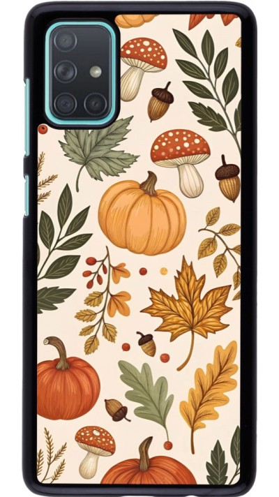 Samsung Galaxy A71 Case Hülle - Autumn 25 Autumn pattern