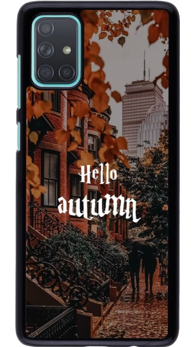 Samsung Galaxy A71 Case Hülle - Autumn 25 Hello autumn