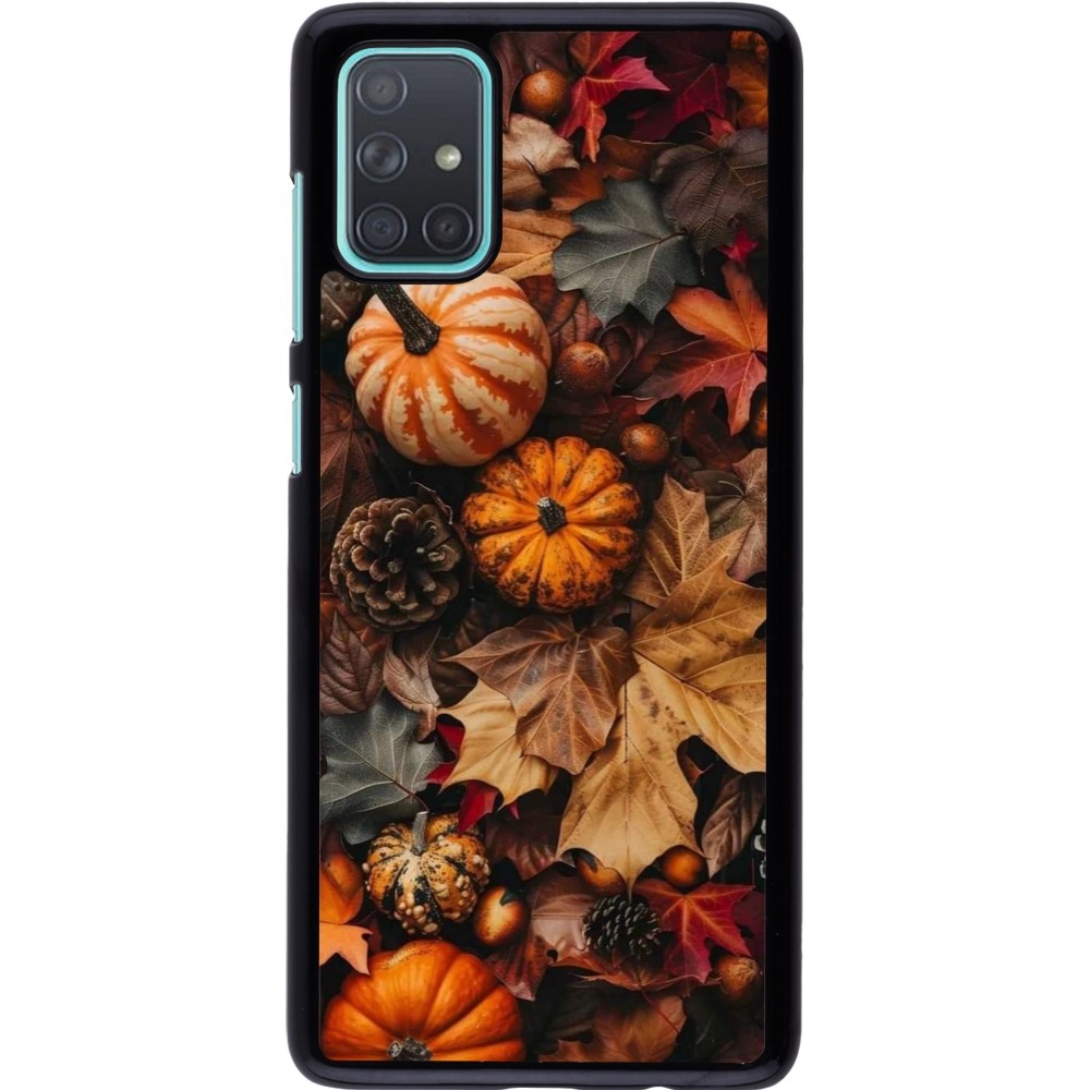 Samsung Galaxy A71 Case Hülle - Autumn 25 Pumpkin