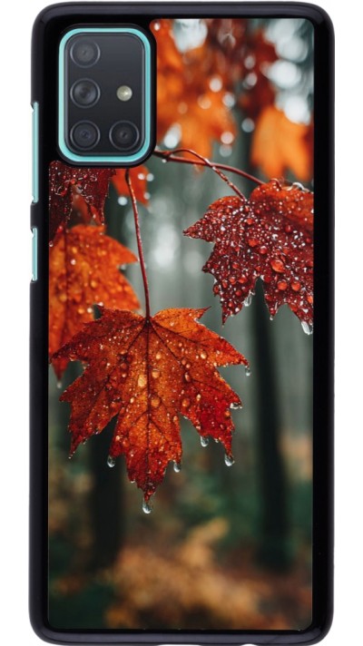 Samsung Galaxy A71 Case Hülle - Autumn 25 Rain