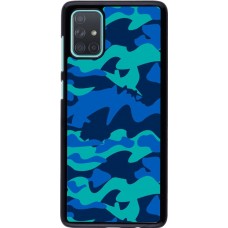 Hülle Samsung Galaxy A71 - Camo Blue