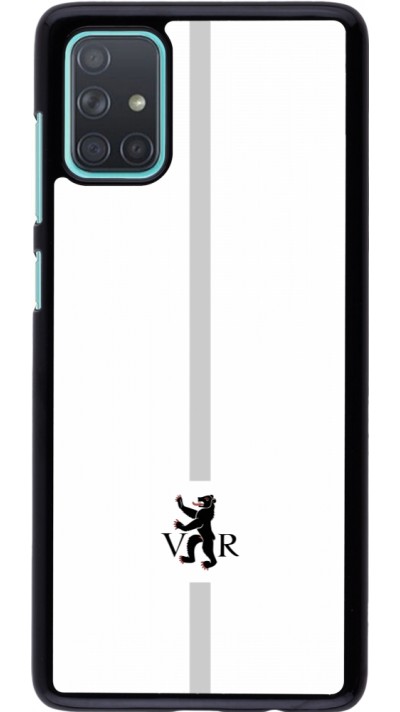 Samsung Galaxy A71 Case Hülle - Kanton AR weiss