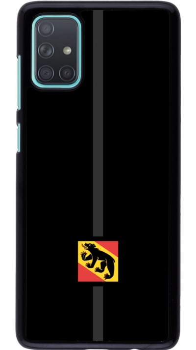 Samsung Galaxy A71 Case Hülle - Kanton BE schwarz