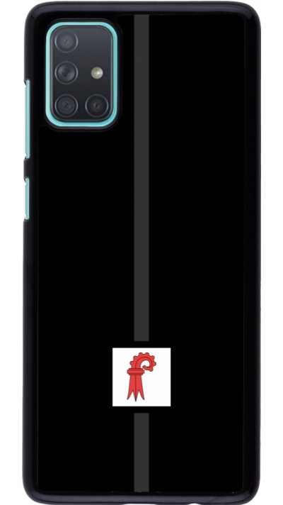 Samsung Galaxy A71 Case Hülle - Kanton BL schwarz