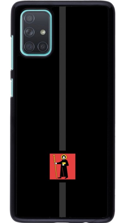 Samsung Galaxy A71 Case Hülle - Kanton GL schwarz