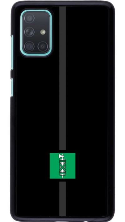 Samsung Galaxy A71 Case Hülle - Kanton SG schwarz