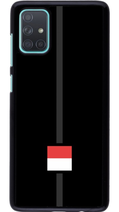 Samsung Galaxy A71 Case Hülle - Kanton SO schwarz