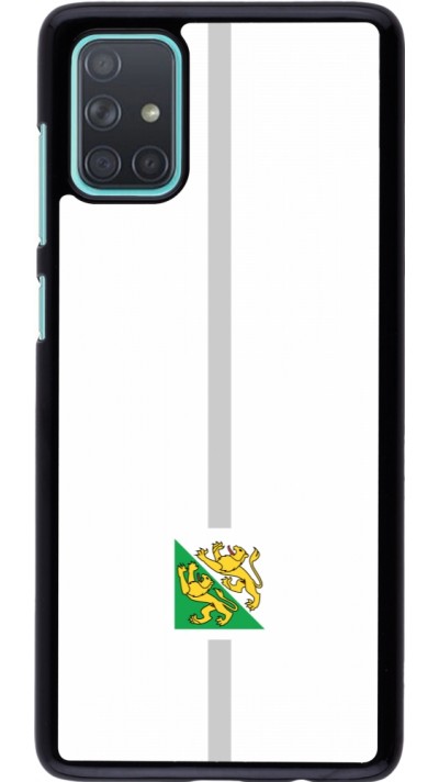 Samsung Galaxy A71 Case Hülle - Kanton TG weiss