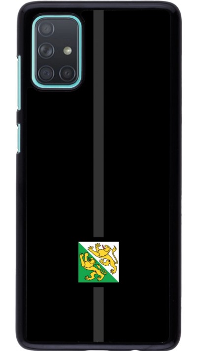 Samsung Galaxy A71 Case Hülle - Kanton TG schwarz