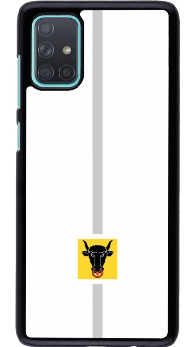 Samsung Galaxy A71 Case Hülle - Kanton UR weiss