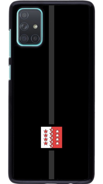 Samsung Galaxy A71 Case Hülle - Kanton VS schwarz