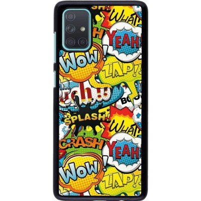 Samsung Galaxy A71 Case Hülle - Cartoons slogans