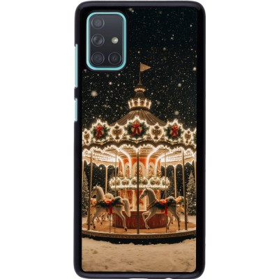 Samsung Galaxy A71 Case Hülle - Christmas 25 Carousel